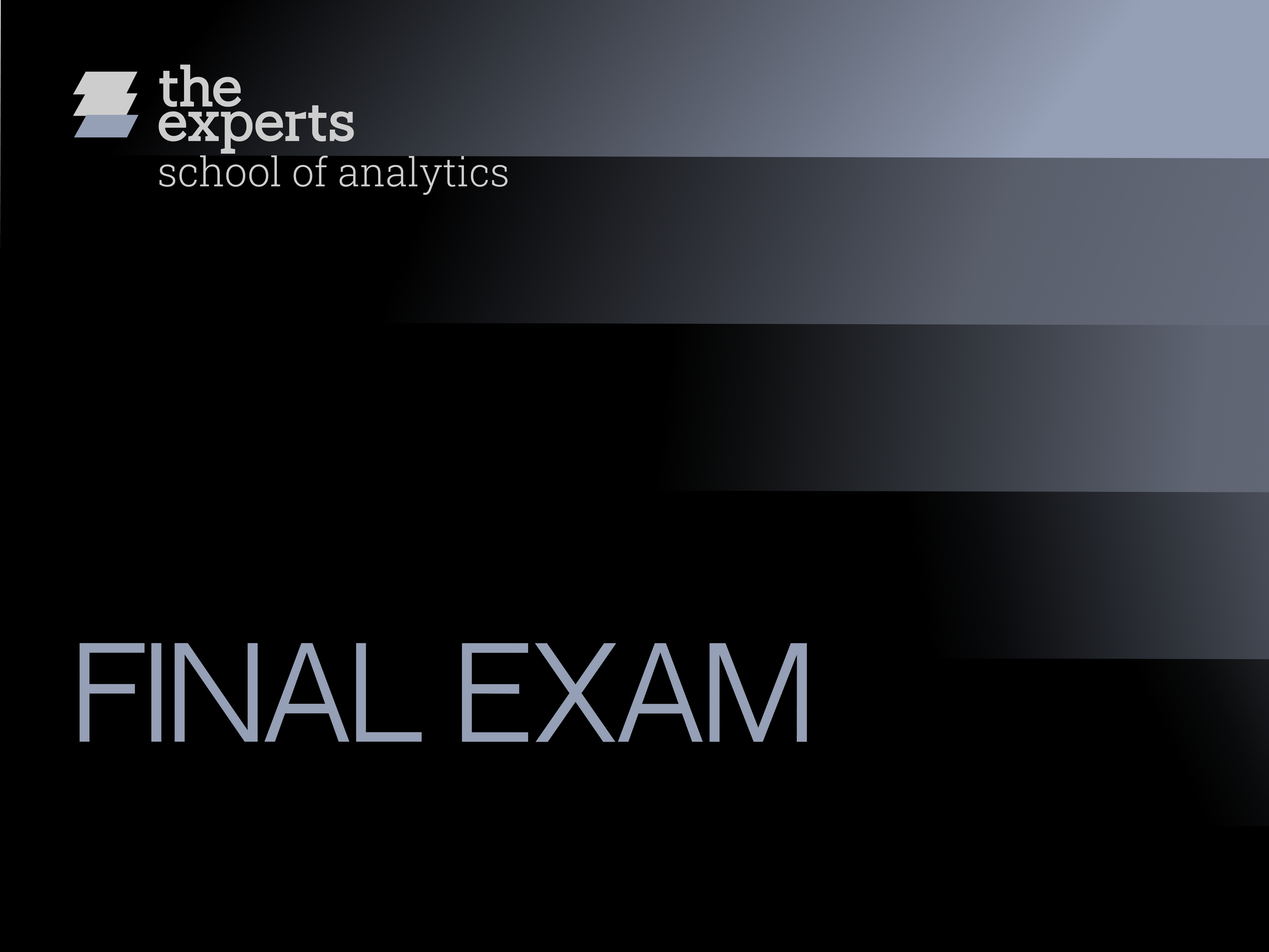 Final Exam 2024/25 Var 1